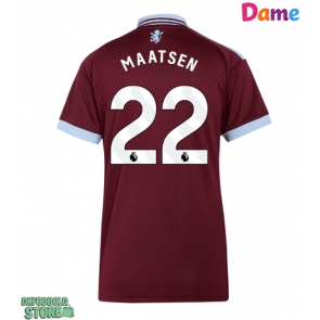 Aston Villa Ian Maatsen #22 Replika Hjemmebanetrøje Dame 2026-27 Kortærmet